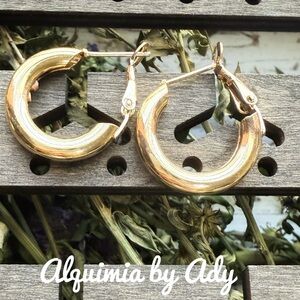 Alquimia Gold Elegant Earrings
